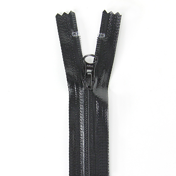 AquaguardWaterresistant Zipper dividable/waterproof 60 cm, Black